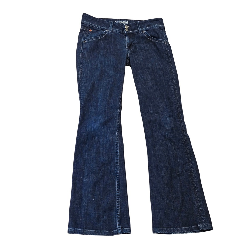 Hudson Jeans Bootcut Dark Wash Denim Womens Size 27 Flare Y2K Boho 30" Inseam